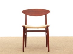 Mid-Century Modern Scandinavian Set of 4 Chairs by Aksel Bender Madsen