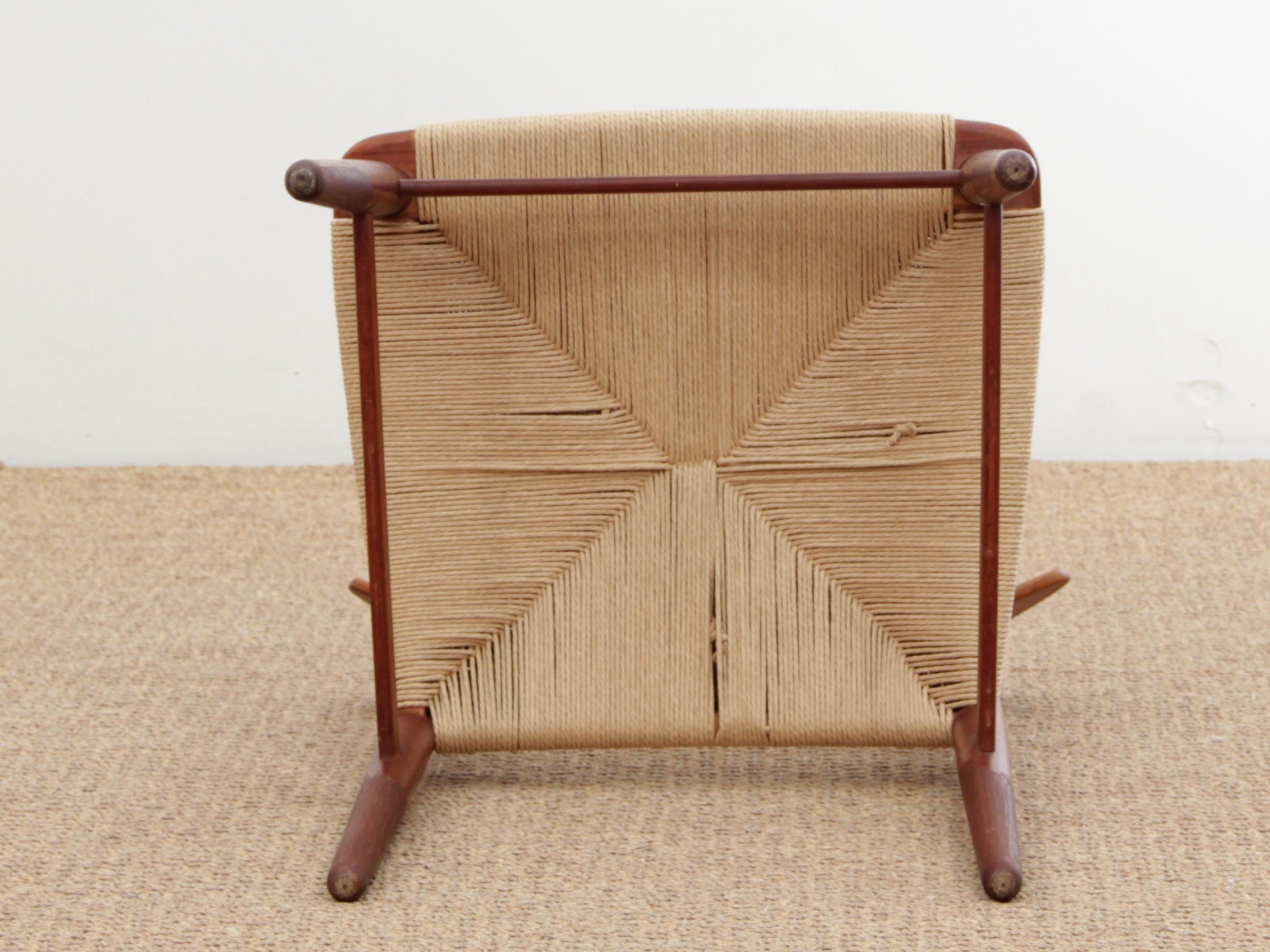 Ensemble de 4 chaises scandinaves modernes du milieu du siècle dernier de Aksel Bender Madsen en vente 1