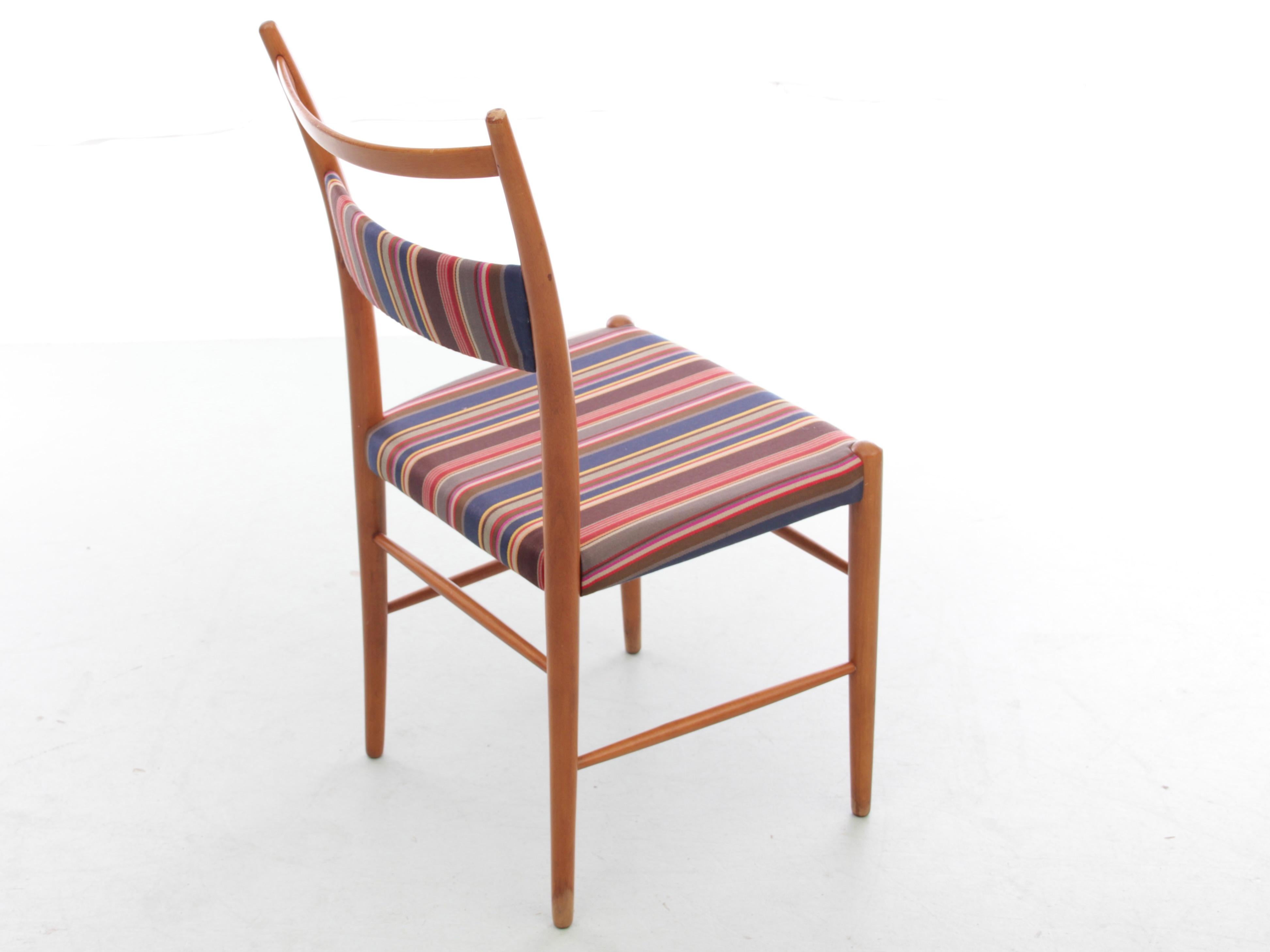 Set di 4 sedie scandinave di Yngve Ekström. in vendita 5