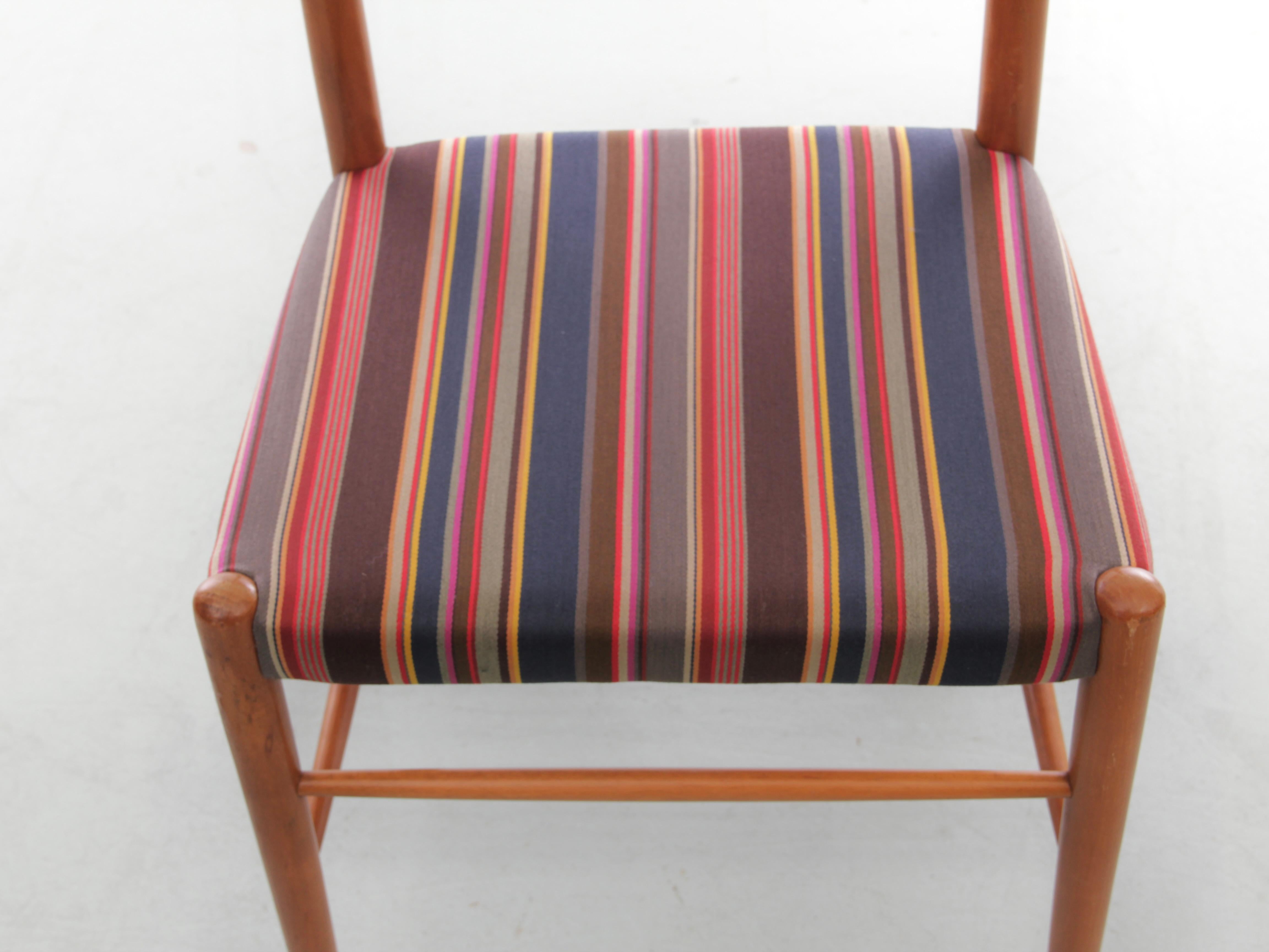 Set di 4 sedie scandinave di Yngve Ekström. in vendita 1