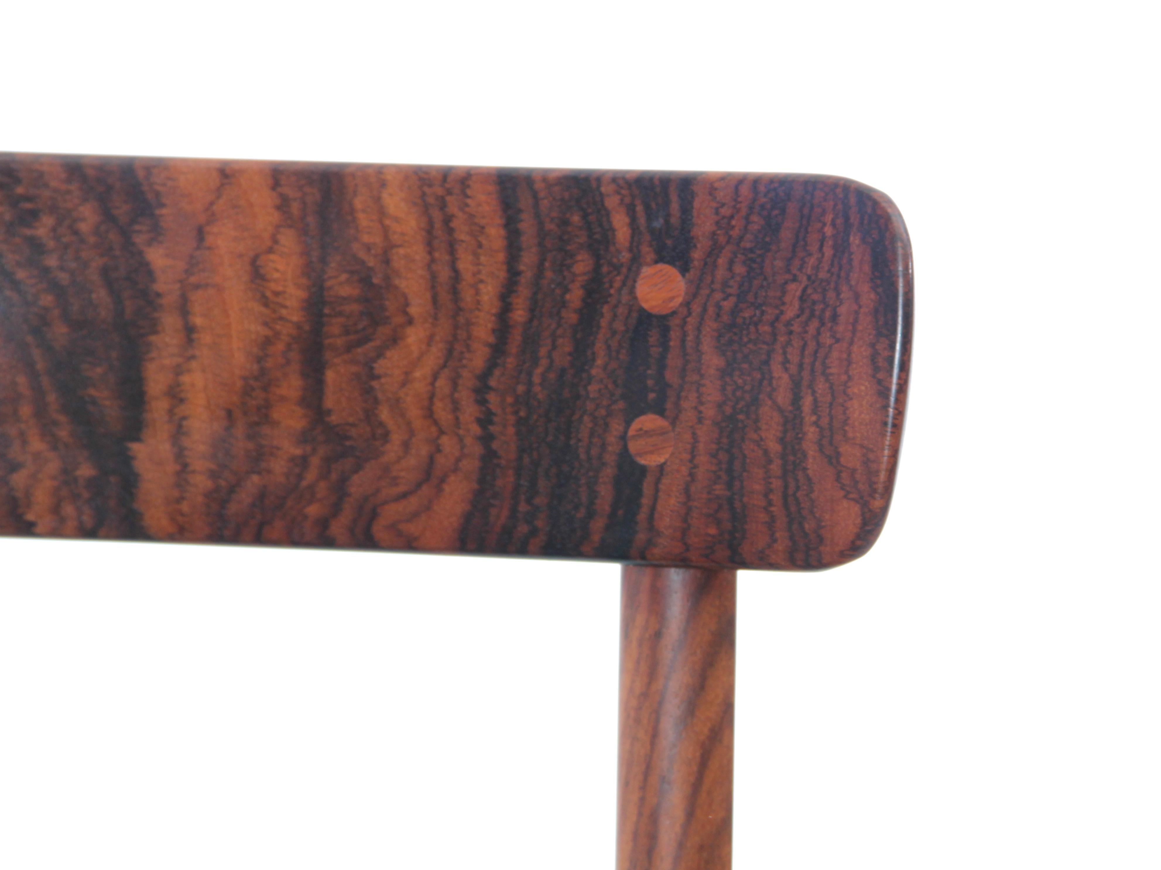 Mid-Century Modern Scandinavian Set of 6 Chairs and 2 Armchairs in Rosewood 14