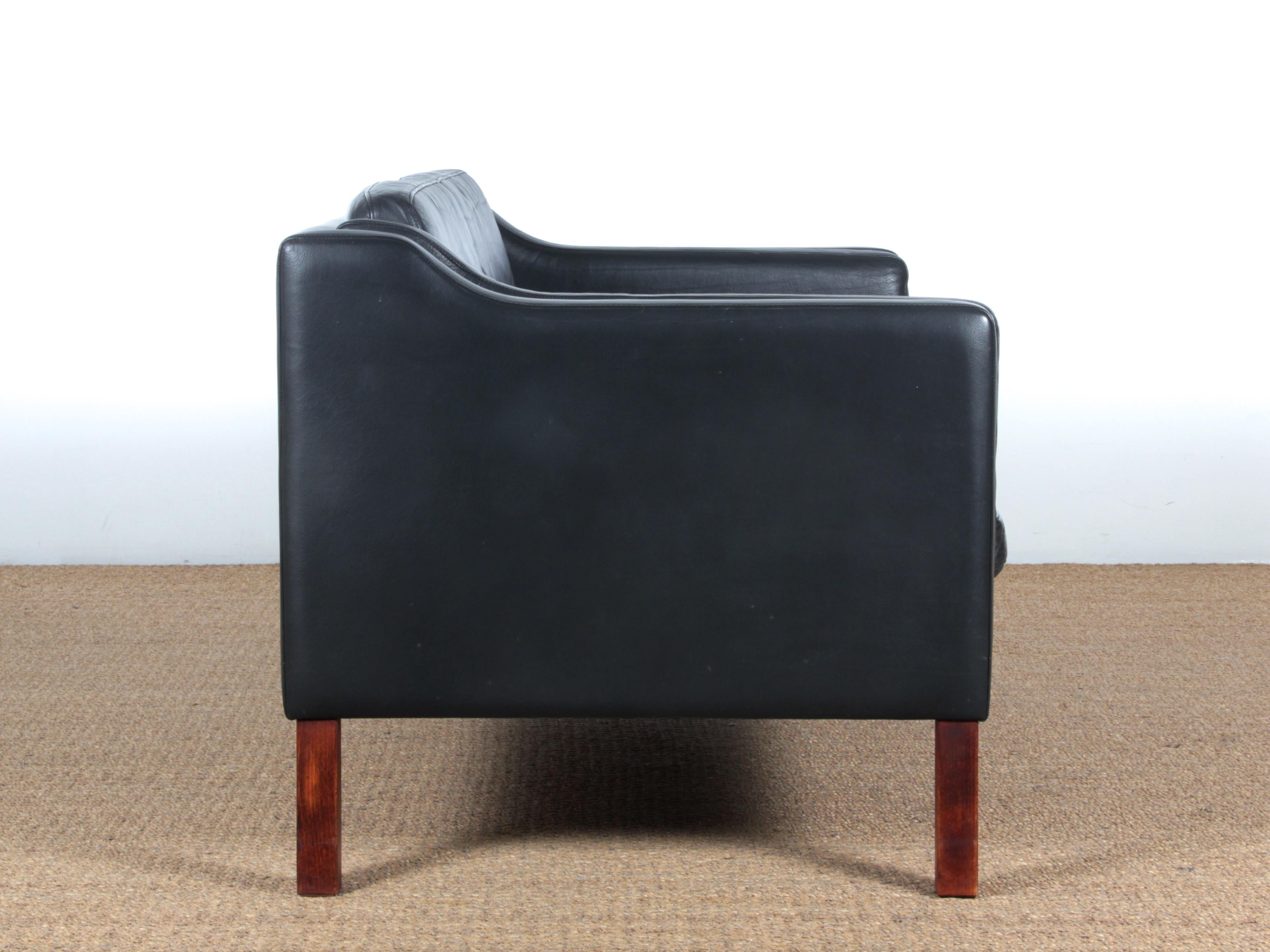 Mid-Century Modern Scandinavian Sofa Model 2212 by Borge Mogensen (Ende des 20. Jahrhunderts)