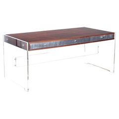 Mid-Century Modern Scandinavian Standing Desk in Rosewood by Poul Nørreklit