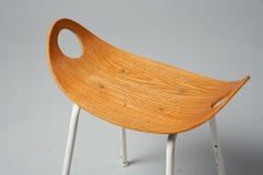 Tabouret scandinave moderne du milieu du siècle dernier d'Olof Kettunen pour J.Merivaara, années 1950