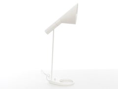 Mid-Century Modern Scandinavian Table Lamp AJ White by Arne Jacobsen