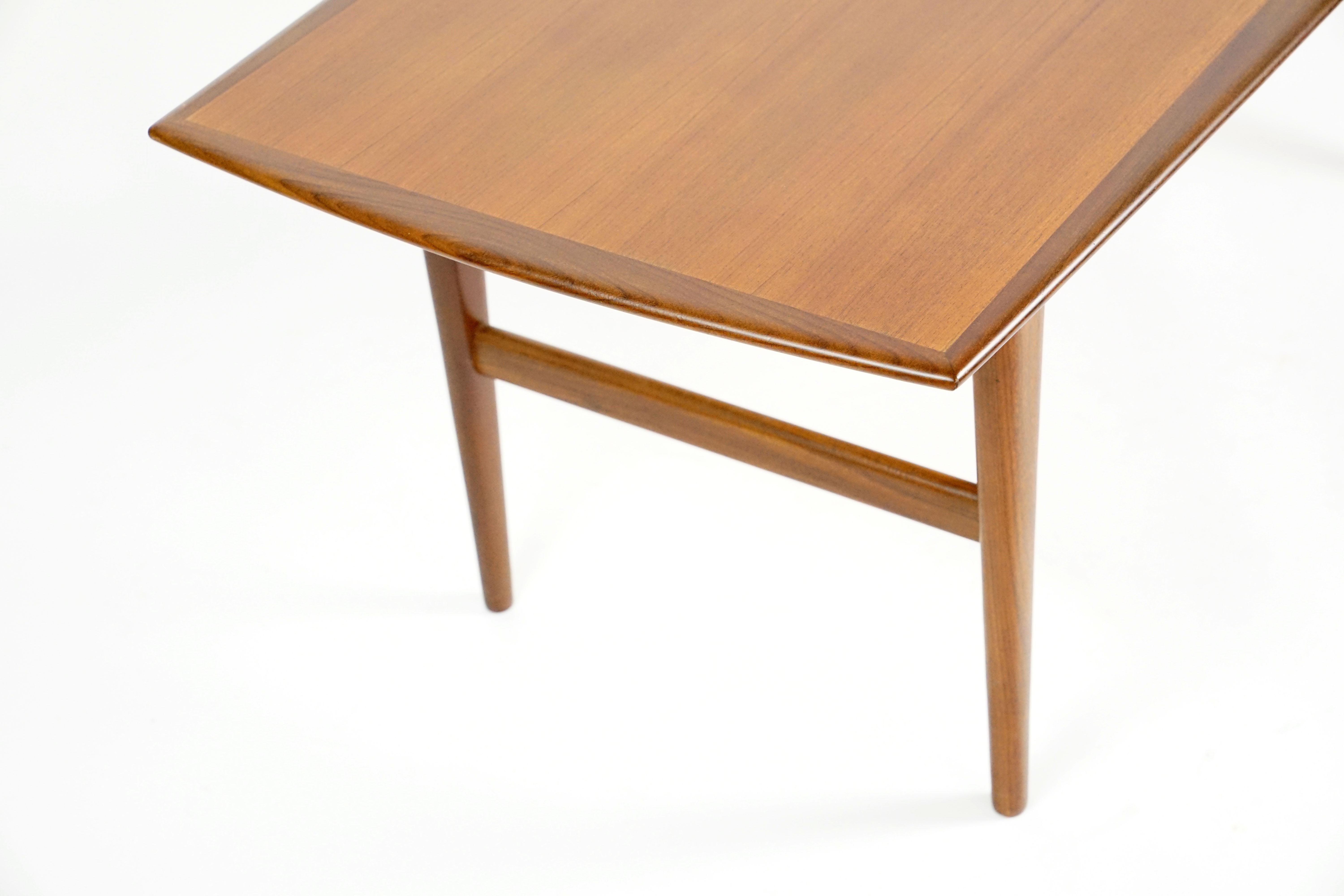 Mid-20th Century Mid-Century Modern Scandinavian Teak Coffee Table, 1960s For Sale