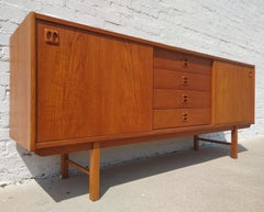 Mid Century Modern Scandinavian Teak Credenza