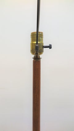 Mid Century Modern Scandinavian Teak Floor Lamp