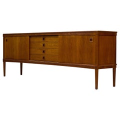 Mid-Century Modern Scandinavian Teak Sideboard by H.W. Klein for Bramin, Denmark