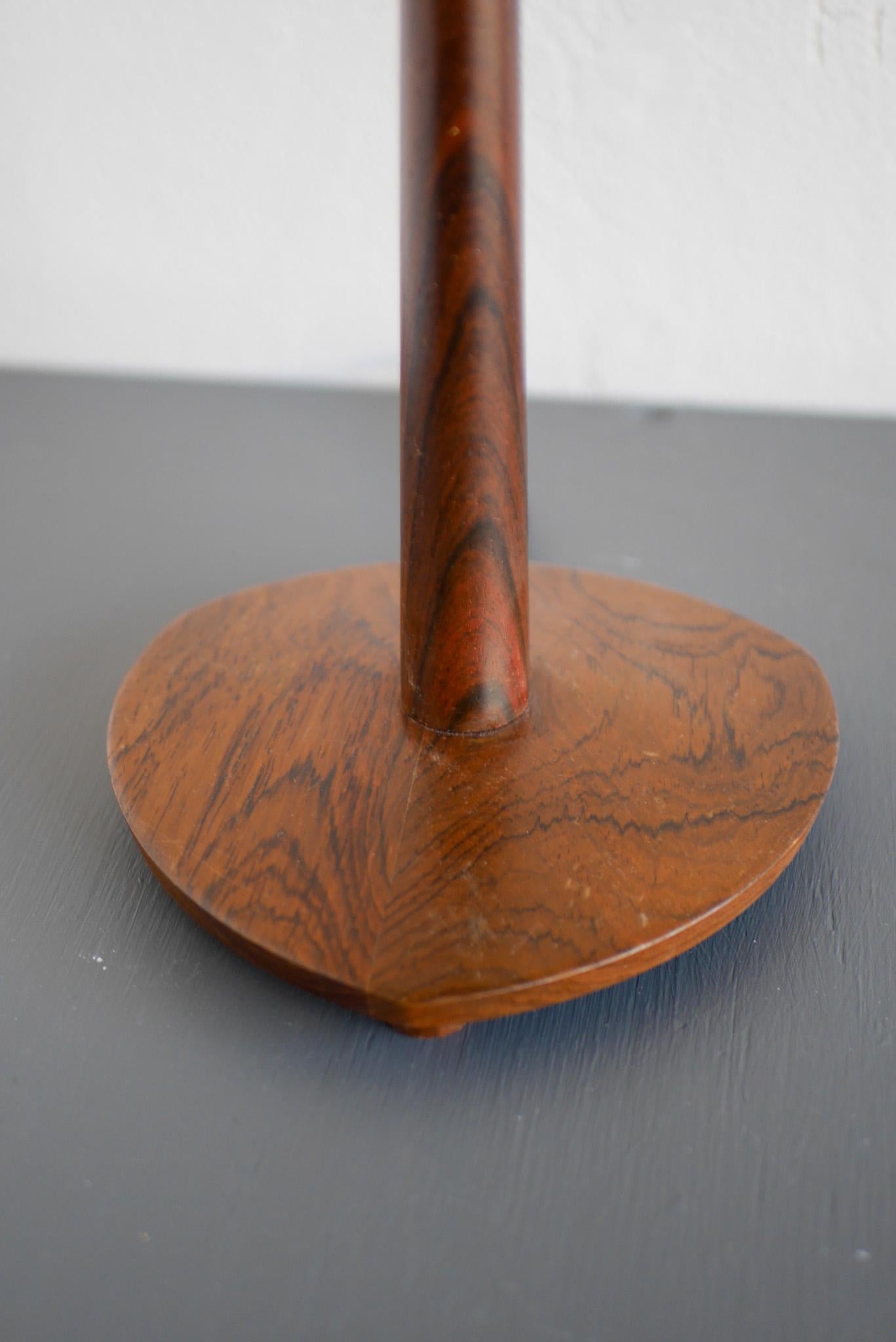 Mid-20th Century Mid-century modern Scandinavian Teak table lamp, Eskilstuna AB, Sweden For Sale