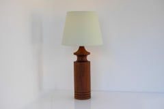 Mid-century Modern Scandinavian Teak table lamp from Denmark