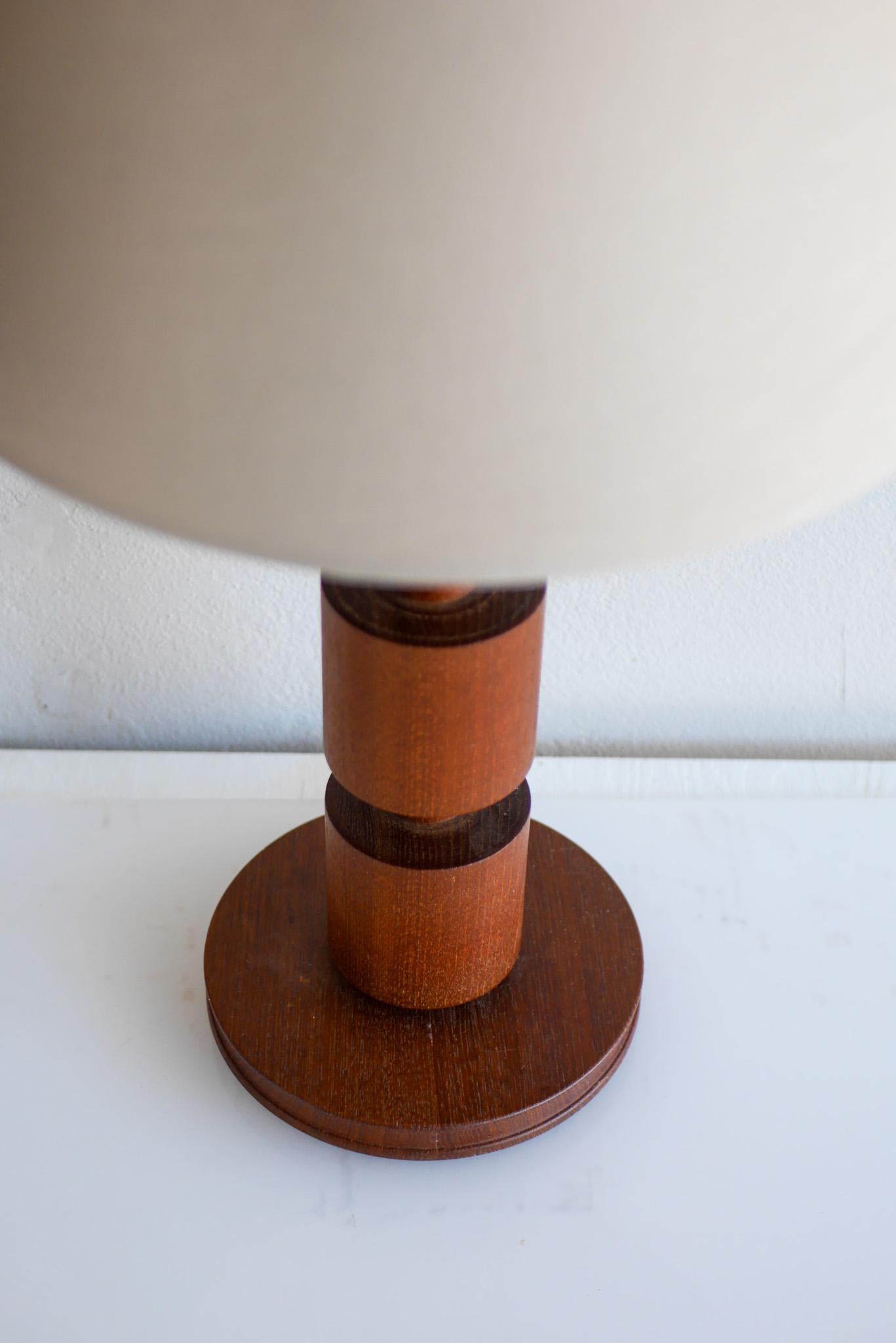 Mid-Century Modern Modern Scandinavian vintage Teak table lamps from Möllers, Sweden