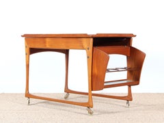 Mid-Century Modern Scandinavian Teak Trolley by Ingvar Jensen