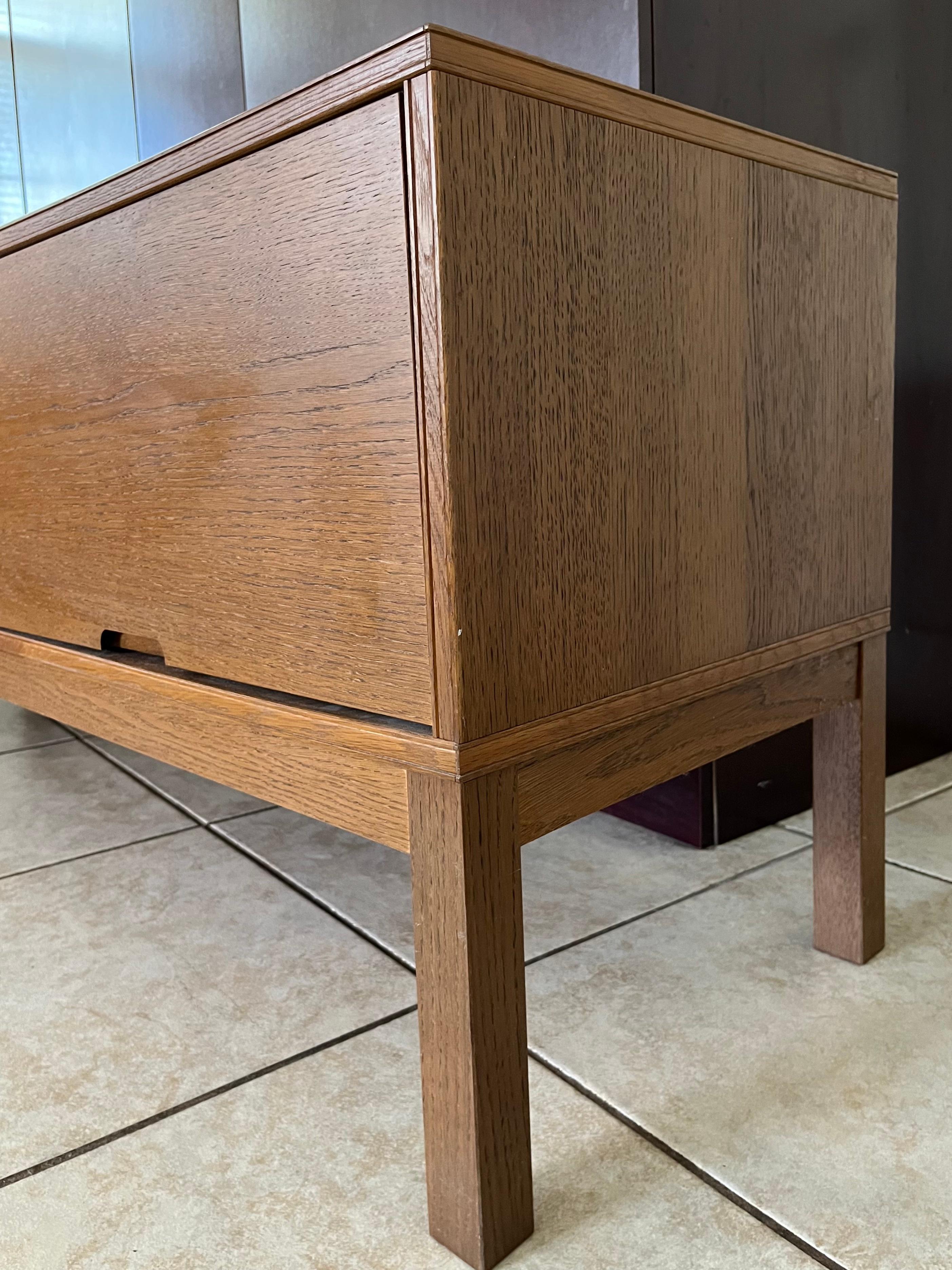  Mid Century Modern Scandinavian TV Stand Media Cabinet by IKEA.Circa 1980s  For Sale 6