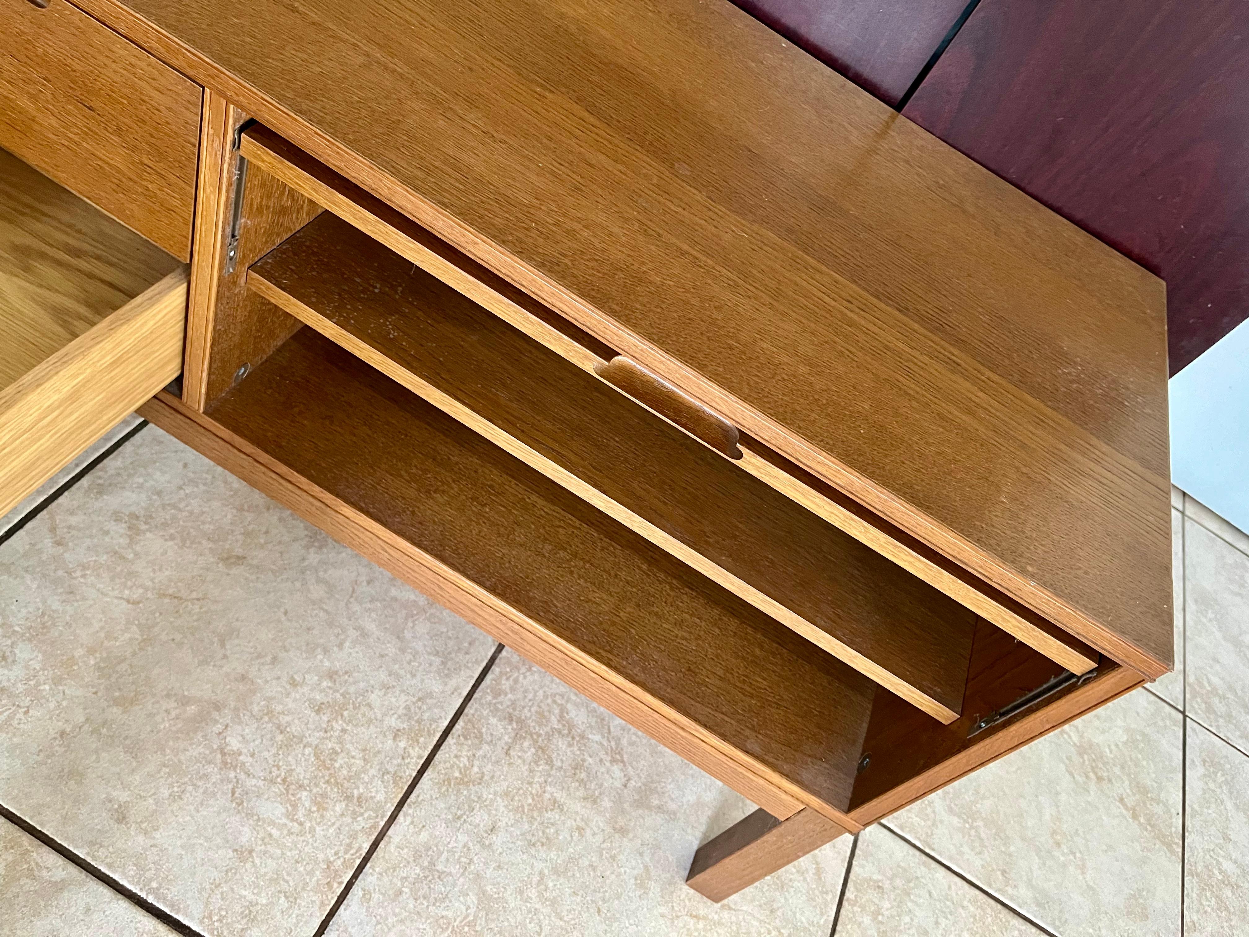  Mid Century Modern Scandinavian TV Stand Media Cabinet by IKEA.Circa 1980s  For Sale 1