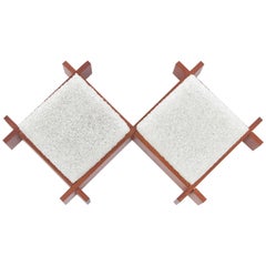 Mid-Century Modern Scandinavian Wall Lamp in Teak