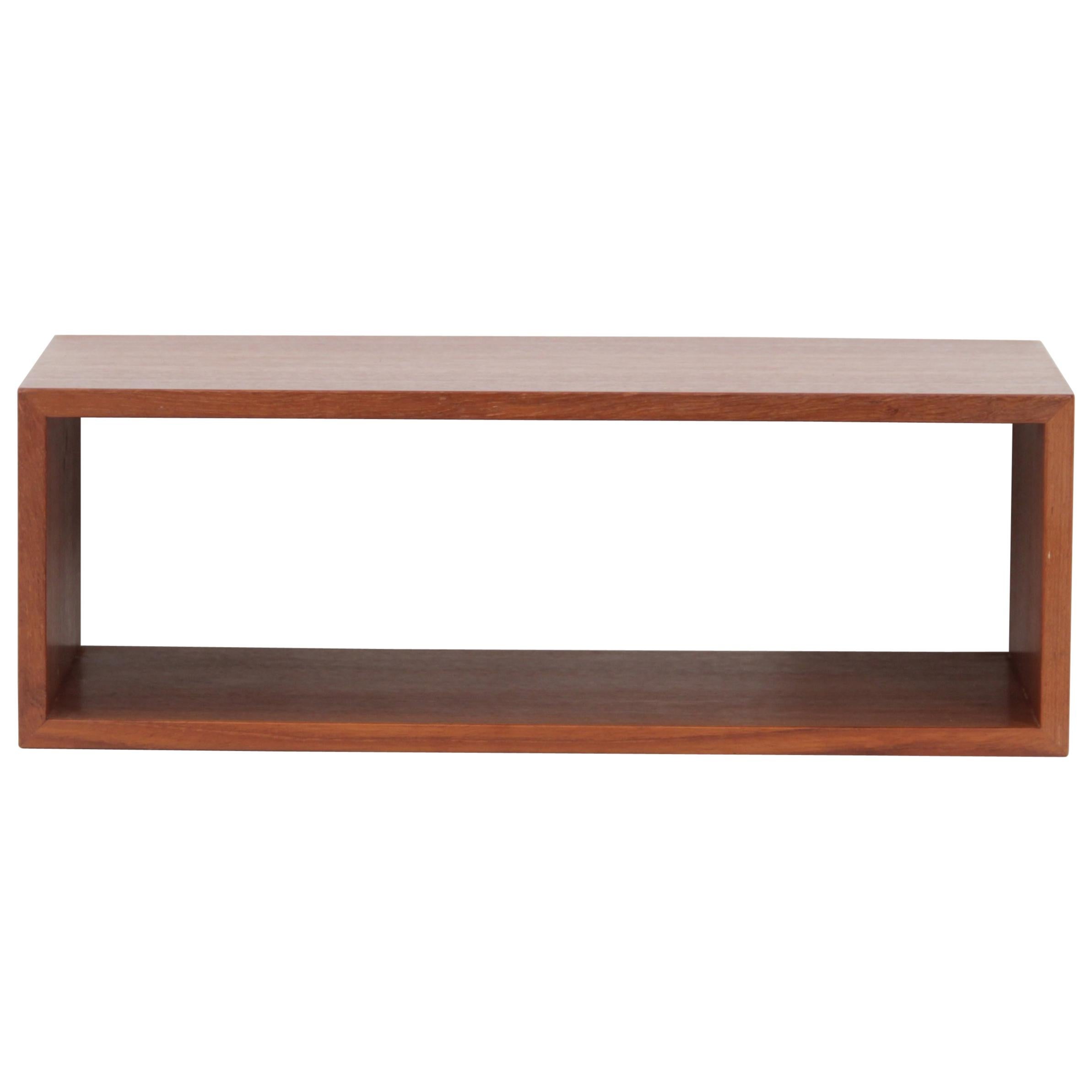 Mid-Century Modern Scandinavian Wall Shelve or Bed Table in Teak by Aksel Kjersg