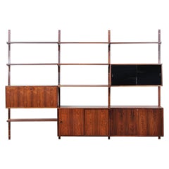 Mid-Century Modern Scandinavian Wall System in Rosewood by Thygesen & Sørensen