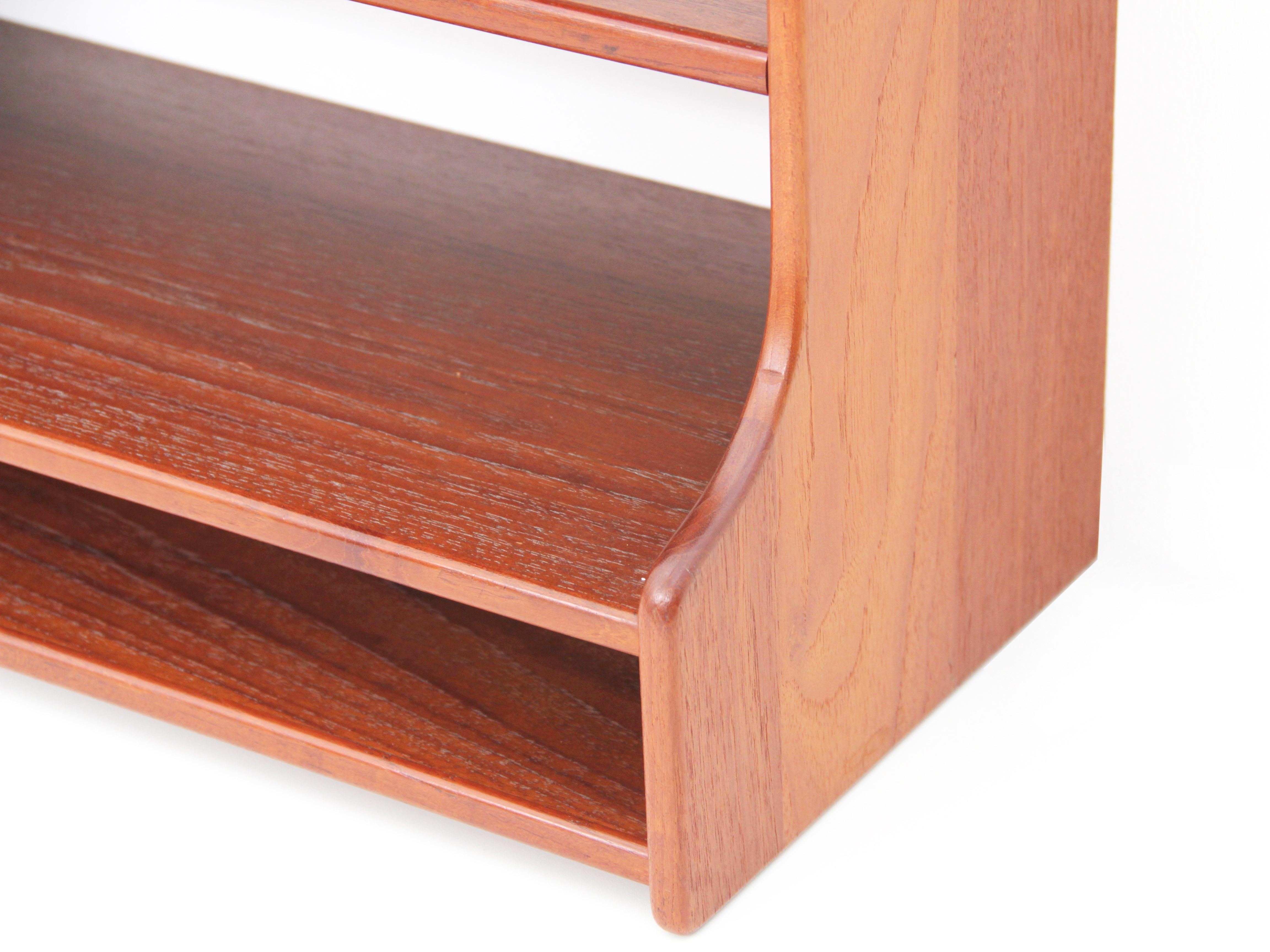 Mid-20th Century Mid-Century Modern Scandinavianwall Shelve in Teak