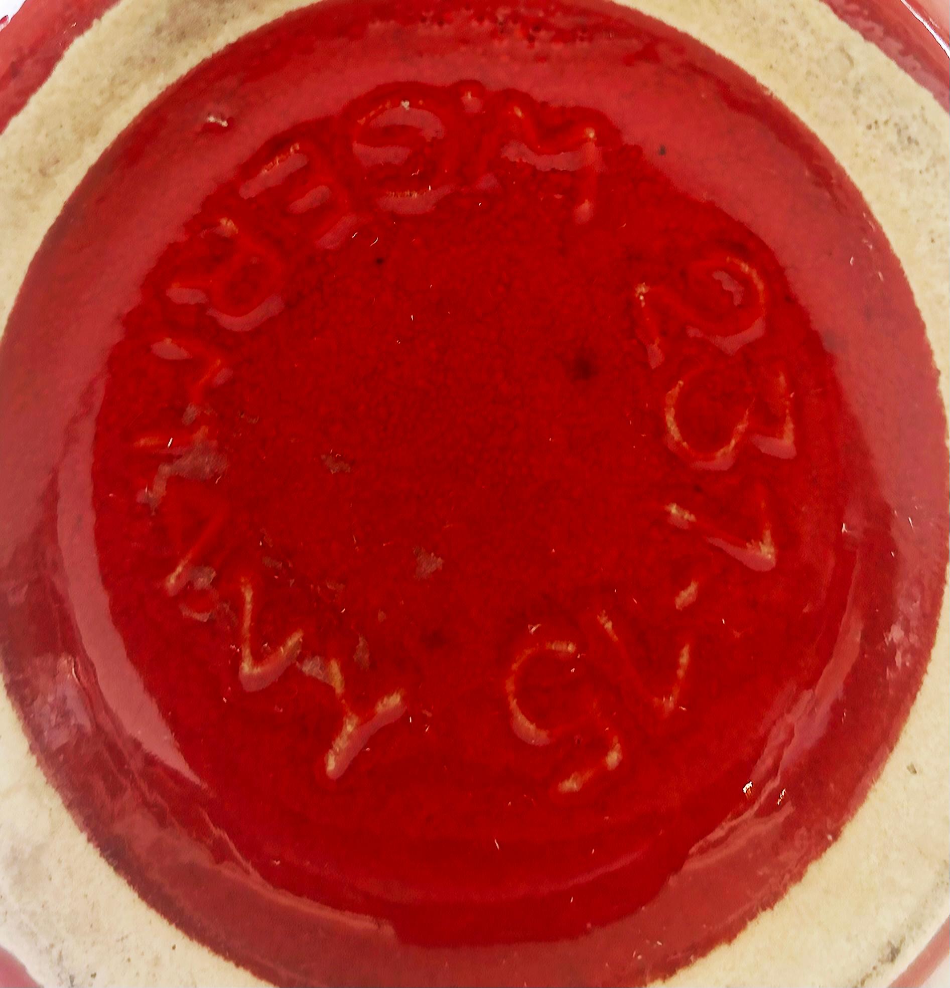 Ceramica Vaso di lava grassa di Scheurich Keramik, Germania Ovest, metà del secolo scorso in vendita