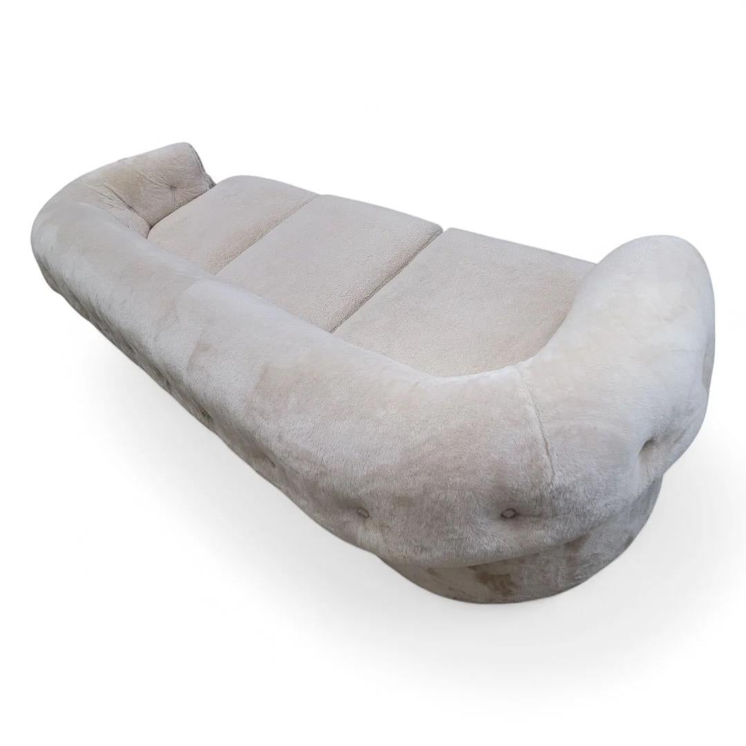 The Moderns Industry Canapé Teddy Bear crème et 2 chaises longues en vente 6