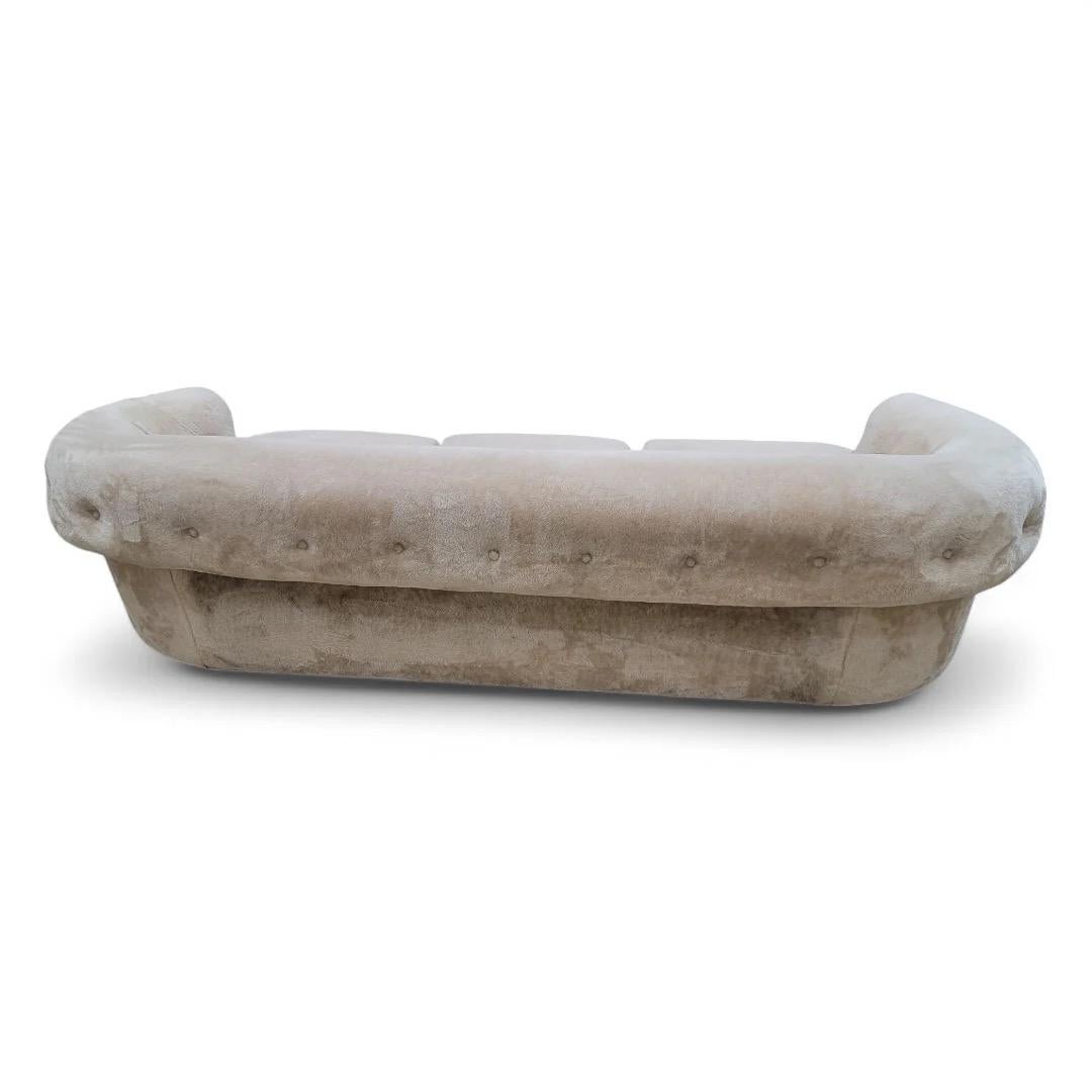 The Moderns Industry Canapé Teddy Bear crème et 2 chaises longues en vente 7