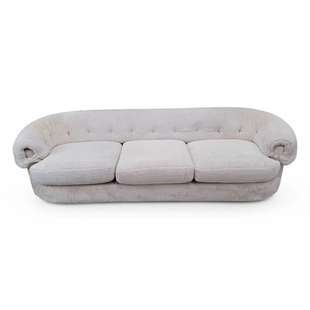 The Moderns Industry Canapé Teddy Bear crème et 2 chaises longues en vente 11