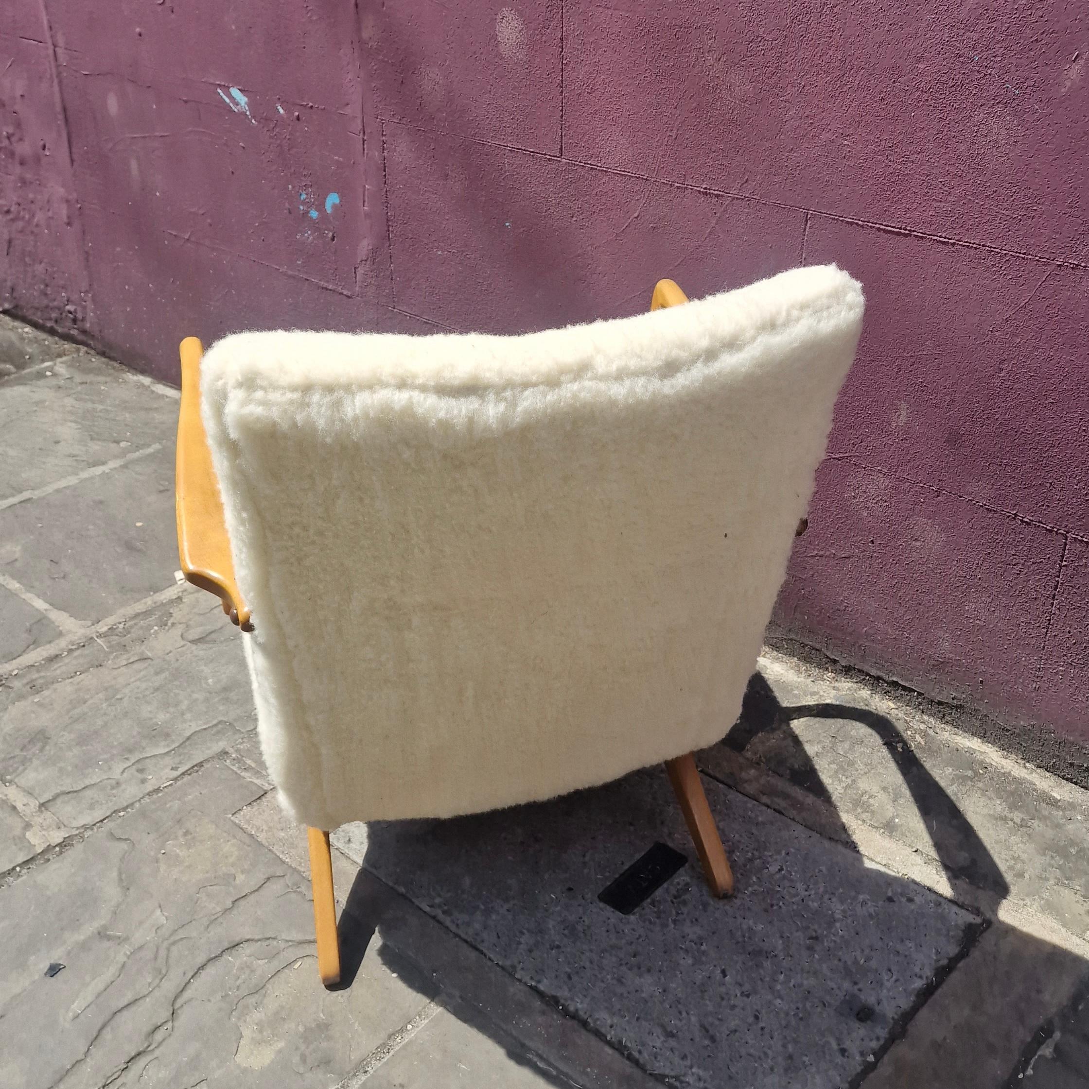 Mid-Century Modern Mid century modern Scissor armchair by W Knoll For Sale