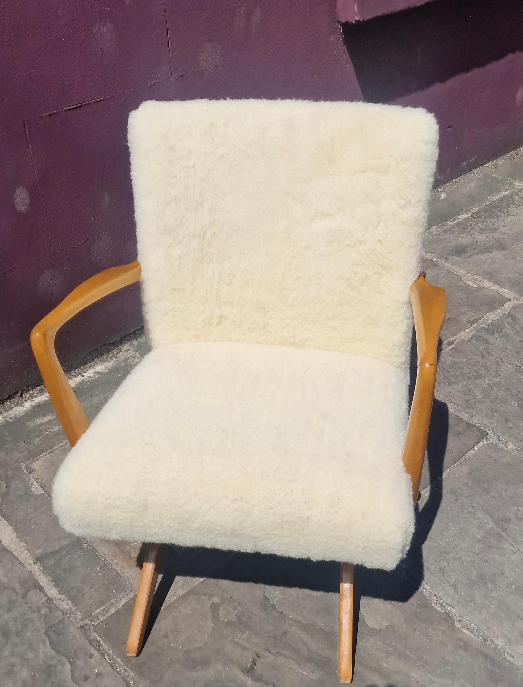 German Mid century modern Scissor armchair by W Knoll For Sale