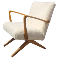 Mid century modern Scissor armchair by W Knoll