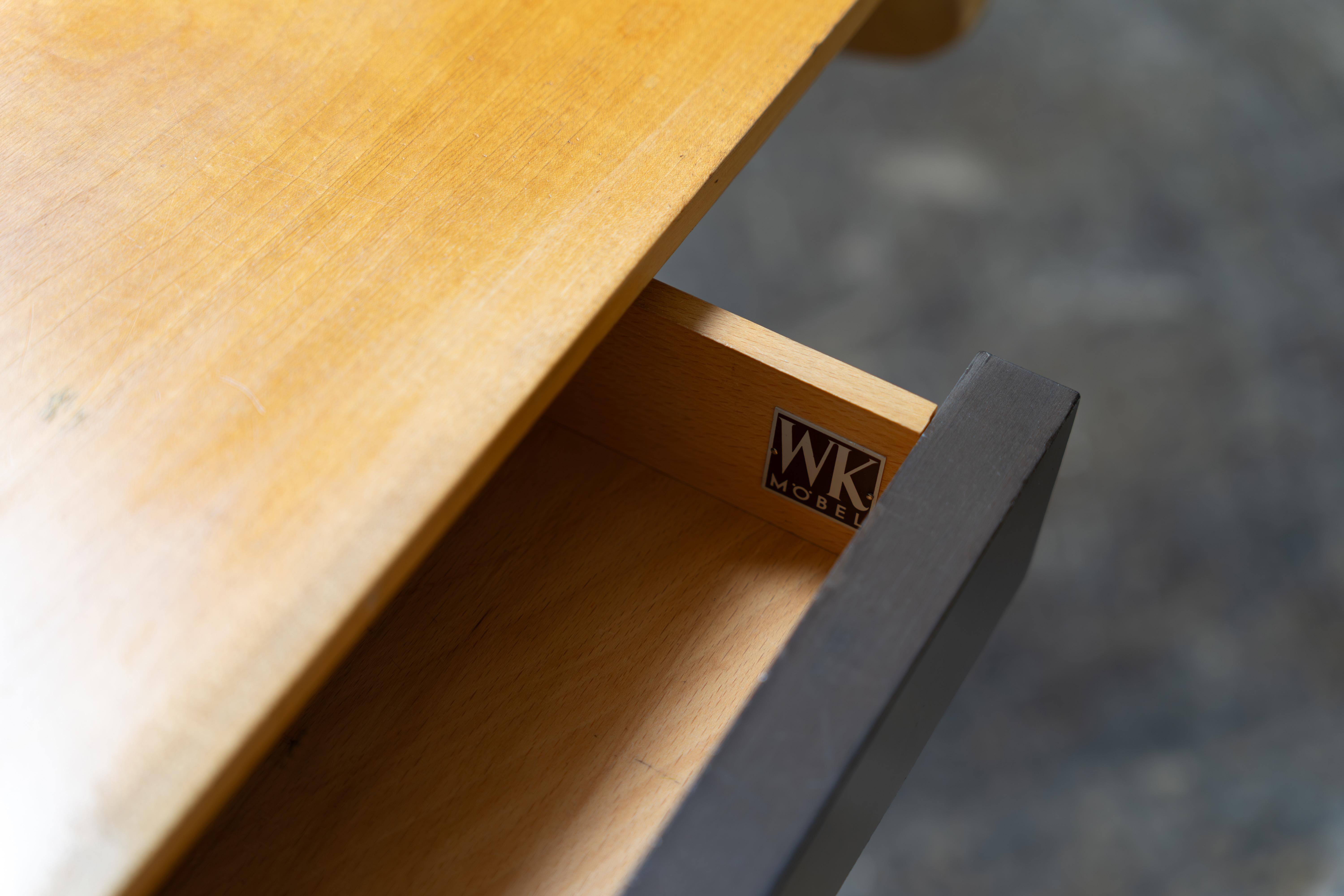 Moderner Scherenschreibtisch von Helmut Magg WK, Deutschland, 1950er Jahre (Formica) im Angebot