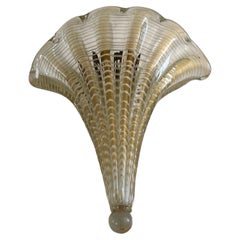 Mid-Century Modern Sconce Designed by Barovier Toso, Italy, circa 1960
