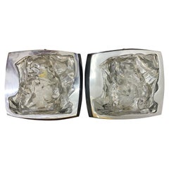 Mid-Century Modern Sconces by Hillebrand, Germany, circa 1970