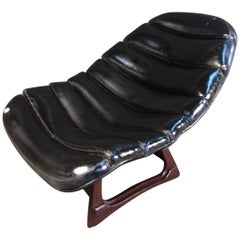 Fauteuil de salon en forme de coupe, de style moderne du milieu du siècle dernier, par Adrian Pearsall