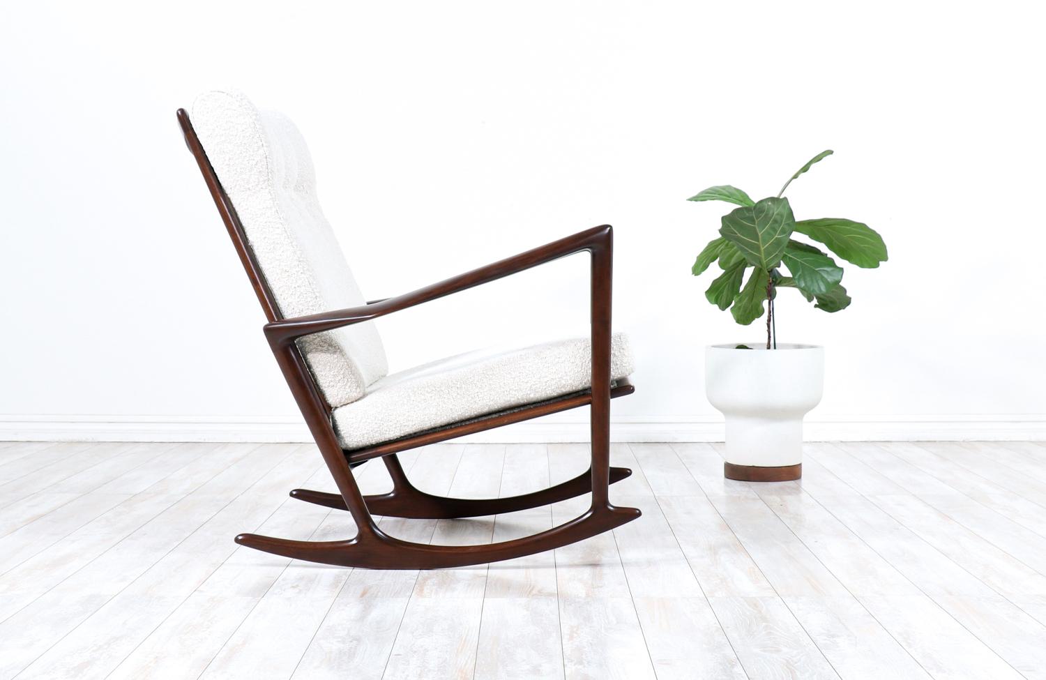 kofod larsen rocking chair