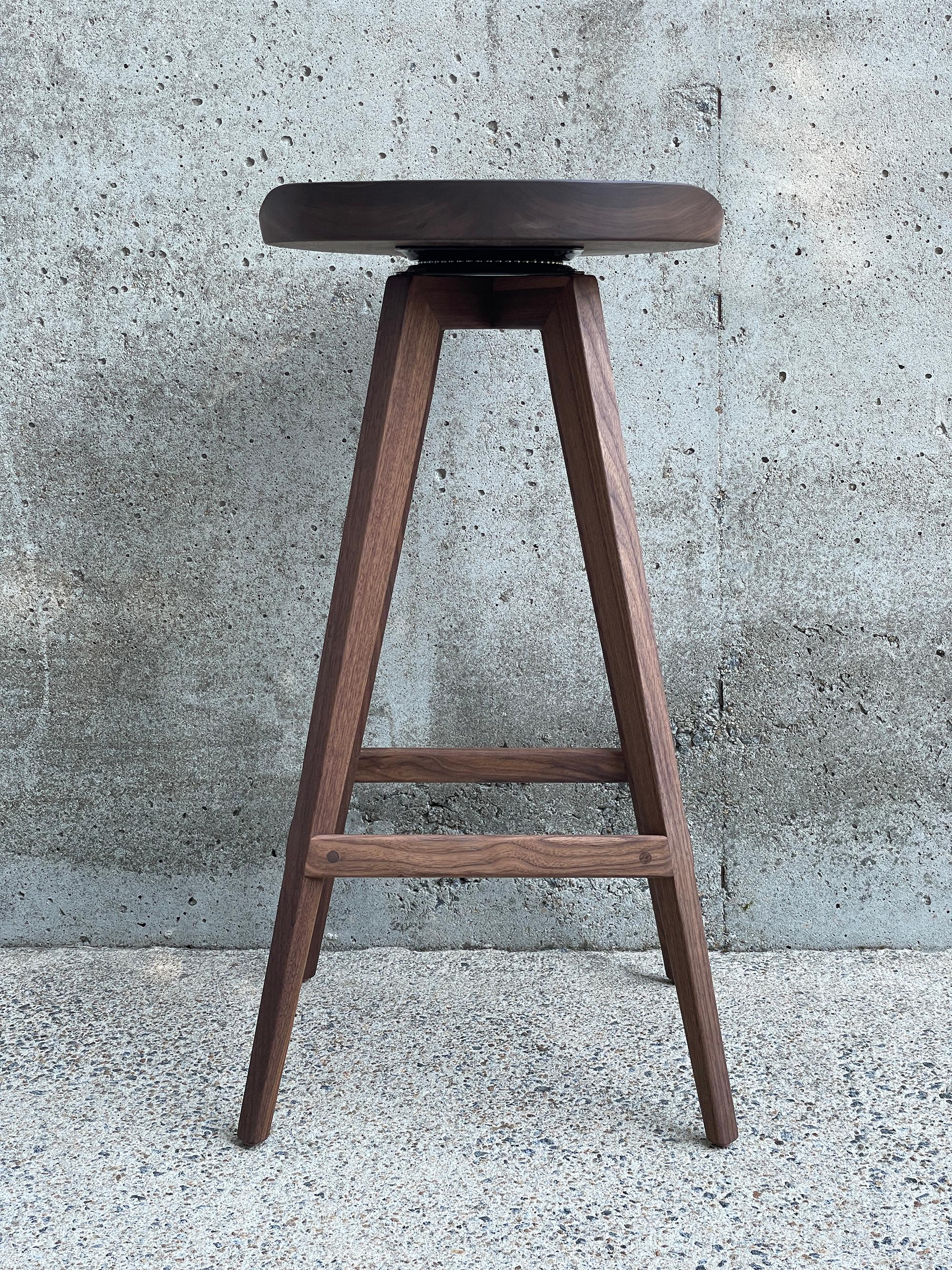 wooden tractor seat bar stools