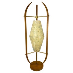 Mid Century Modern Sculpted Table Lamp by Modeline