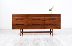 Expertly Restored - MCM Pristine" Walnut Dresser by American Martinsville