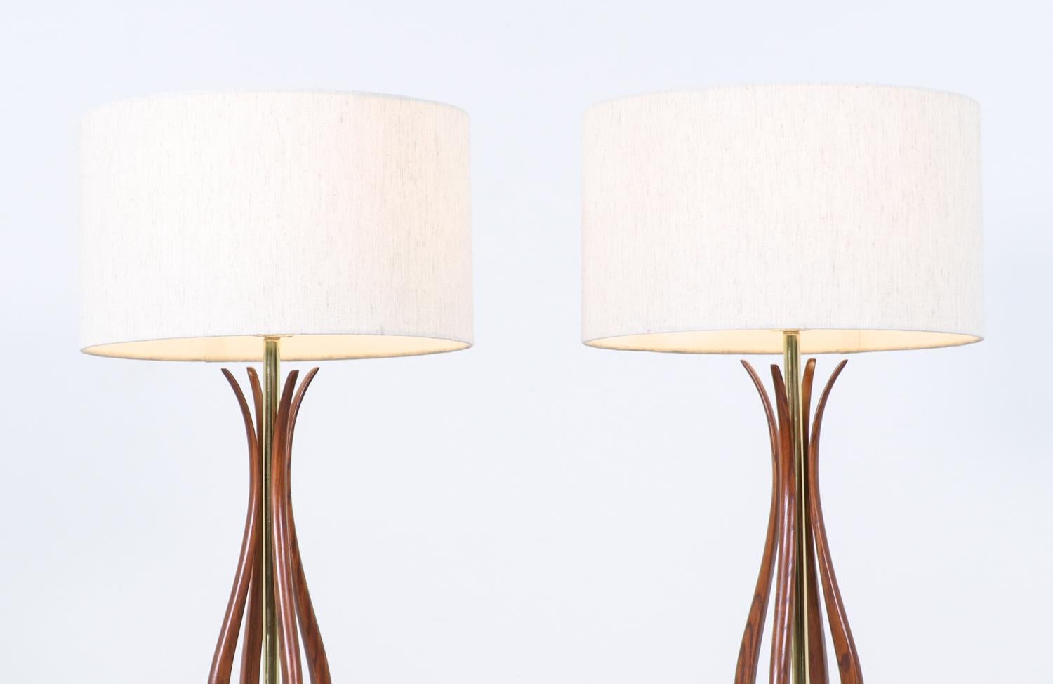 mid century modern lamps for sale
