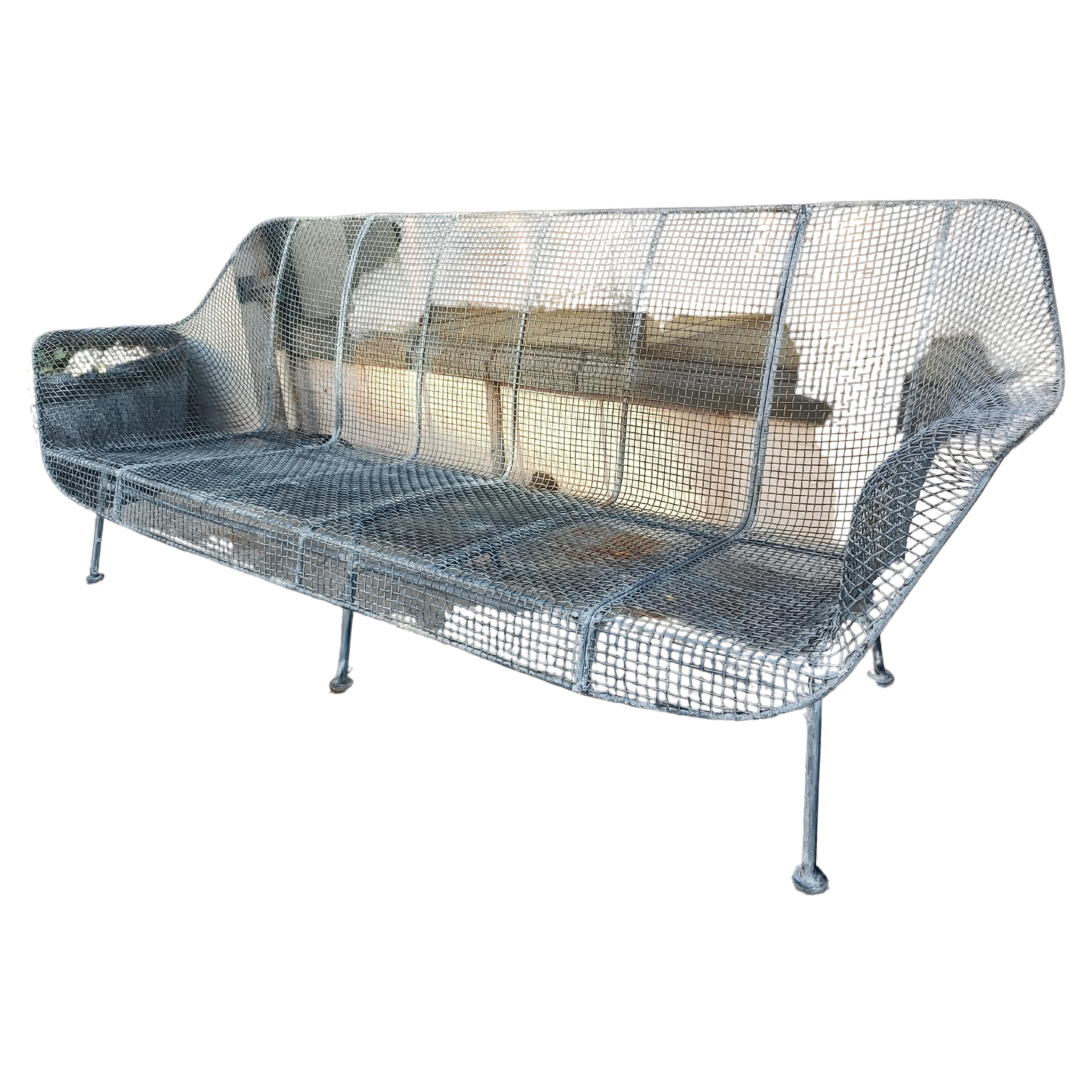 Mid-Century Modern Sculptura 3 Seat Sofa with Cushions by Russell Woodard In Good Condition In Port Jervis, NY