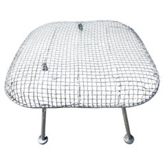 Mid-Century Modern Sculptura Ottoman by Russell Woodard, C1960