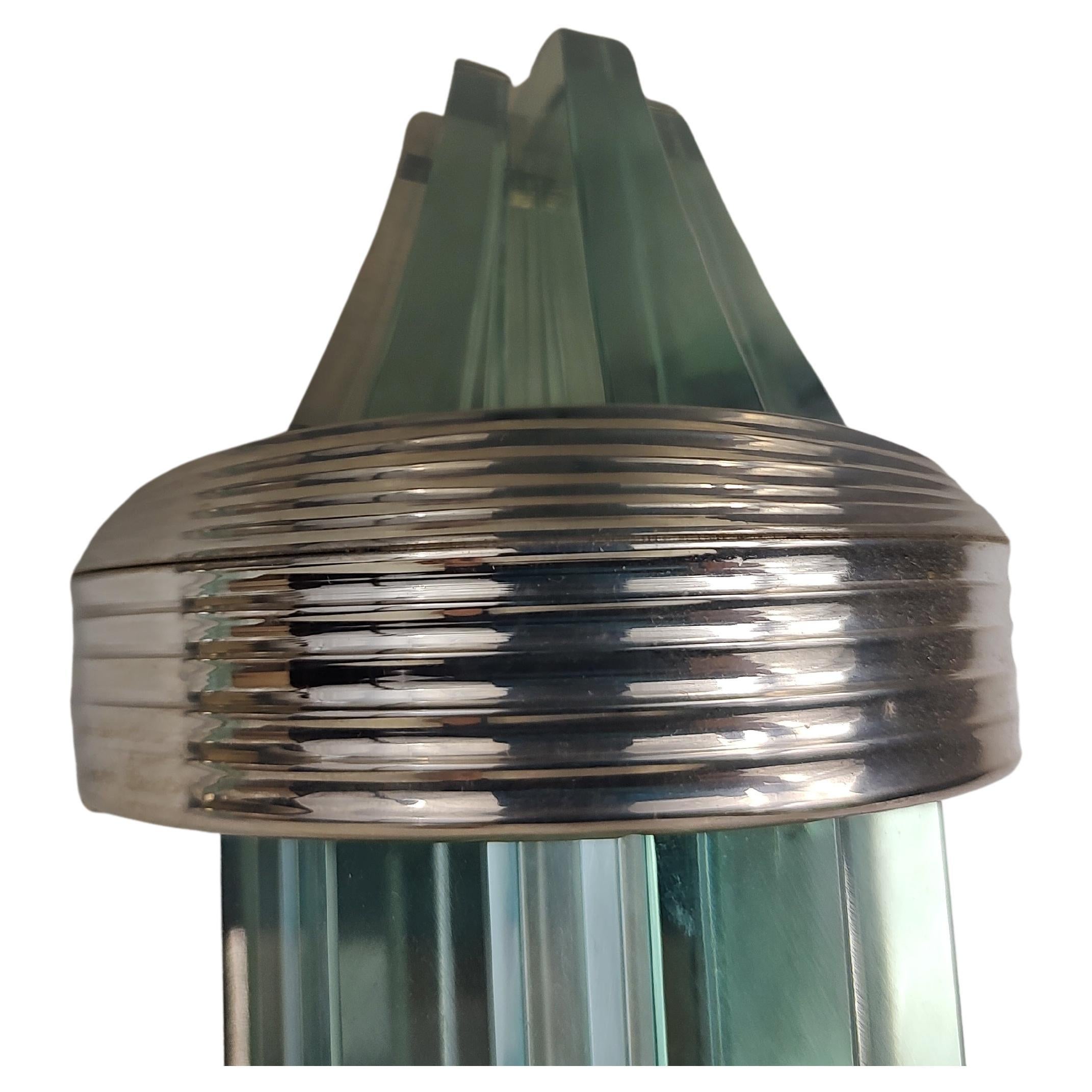 Mid-Century Modern Sculptural Art Deco Styled Wall Sconces In Good Condition In Port Jervis, NY