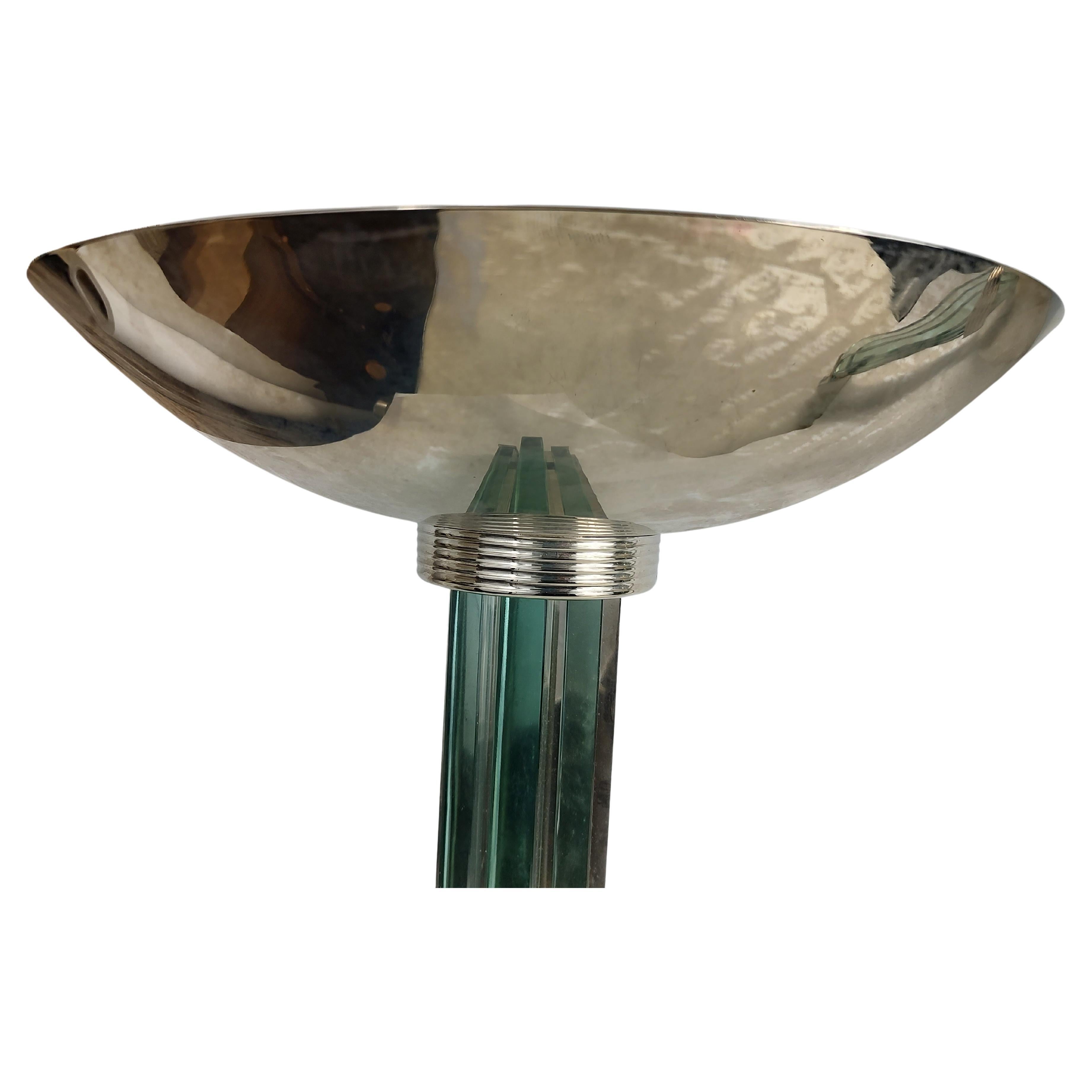 Late 20th Century Mid-Century Modern Sculptural Art Deco Styled Wall Sconces
