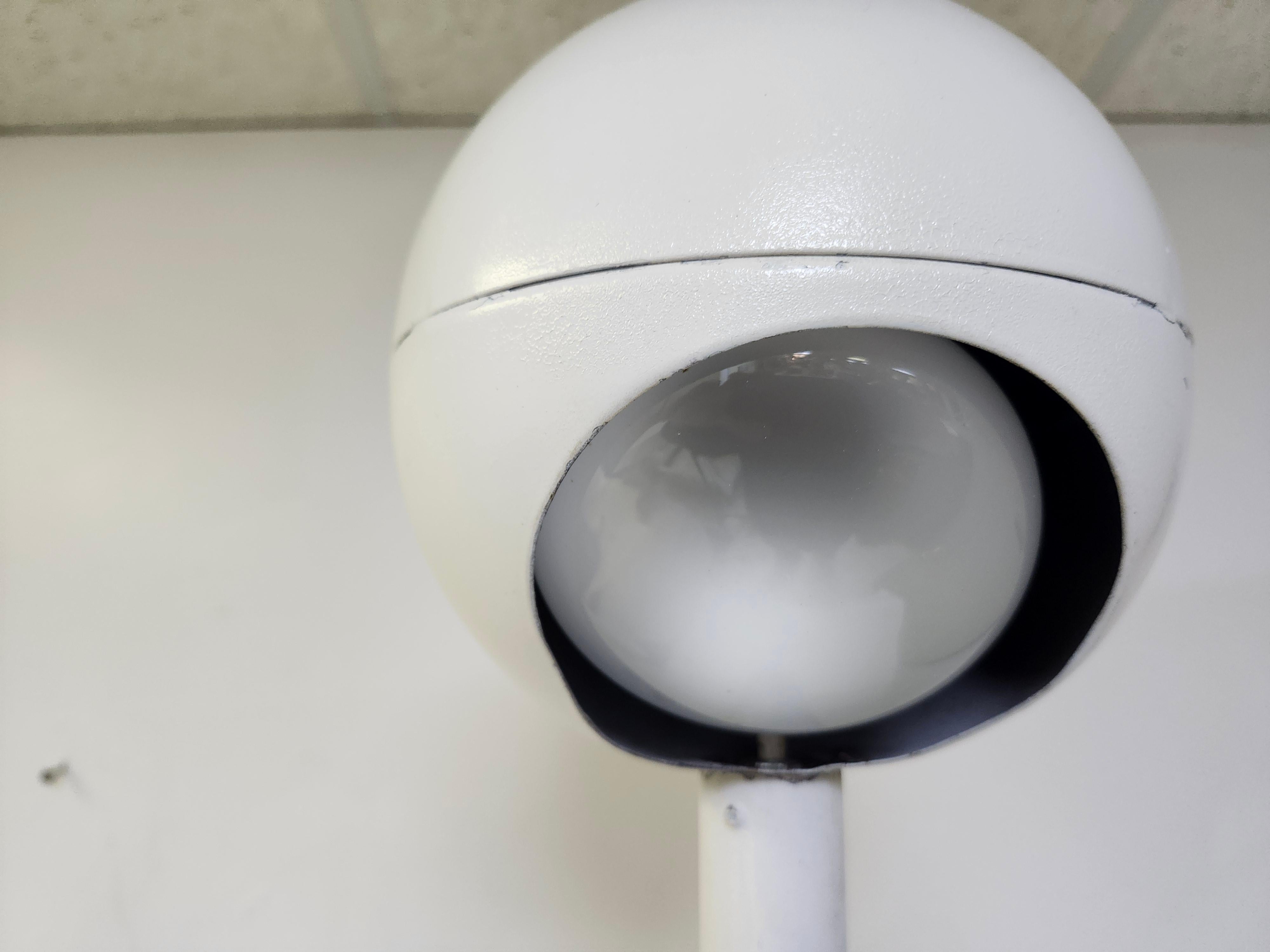 Lámpara de pie escultórica Barbell de John Mascheroni para Kovacs, moderna de mediados de siglo Acero en venta