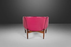 Mid Century Modern Sculptural Barrel Lounge Chair by Lawrence Peabody, c. 1960s
