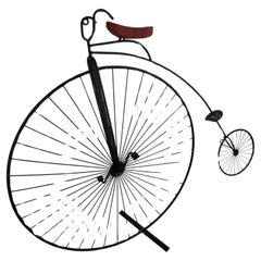 The Moderns Modern Bicycle Sculptural Tabletop or Wall Mount by Curtis Jere