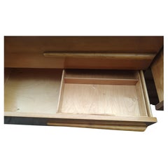 Commode sculpturale en bouleau à 6 tiroirs par Edmond Spence Suède