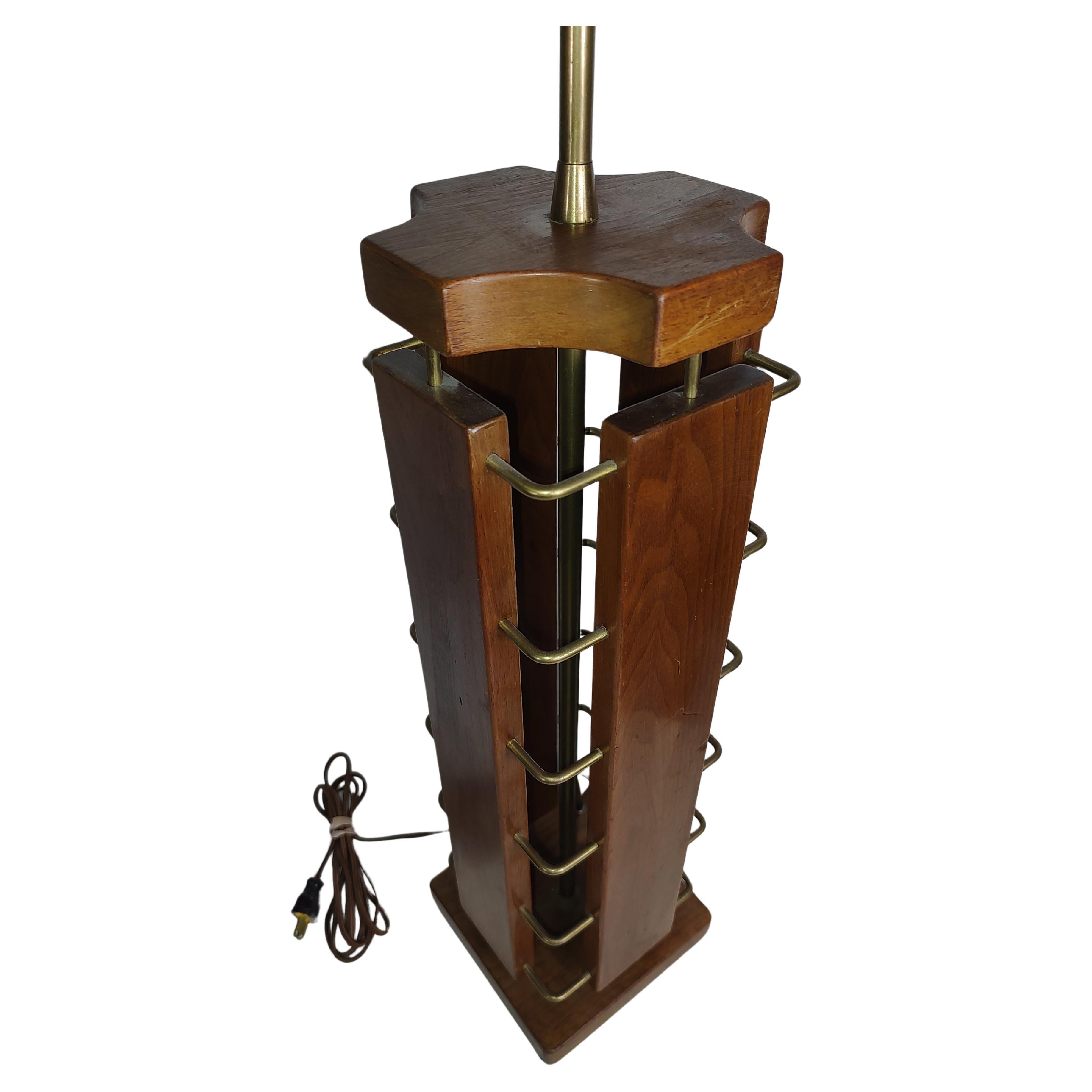 Lampe de bureau scandinave brutaliste et sculpturale mi-siècle moderne Bon état - En vente à Port Jervis, NY
