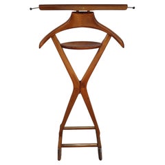 Mid-Century Modern Sculptural Clothes Valet by Fratelli Reguitti, Italy