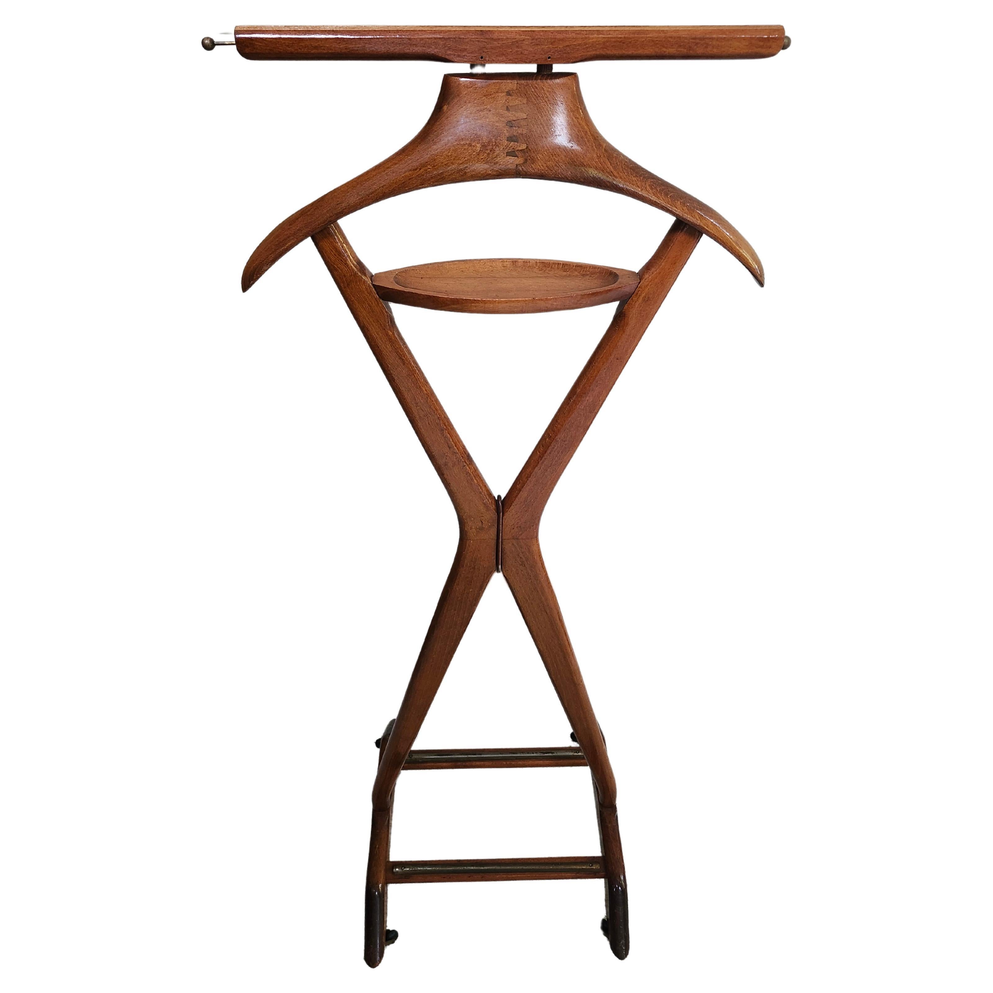 Valet de ropa escultórico moderno de mediados de siglo de Ico & Luisa Parisi Italia C1960 Italiano en venta